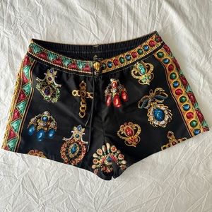 Versace Men’s Jeweled Swim Trunks Size 3